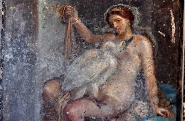 Sensual Frescoes in Pompeii
